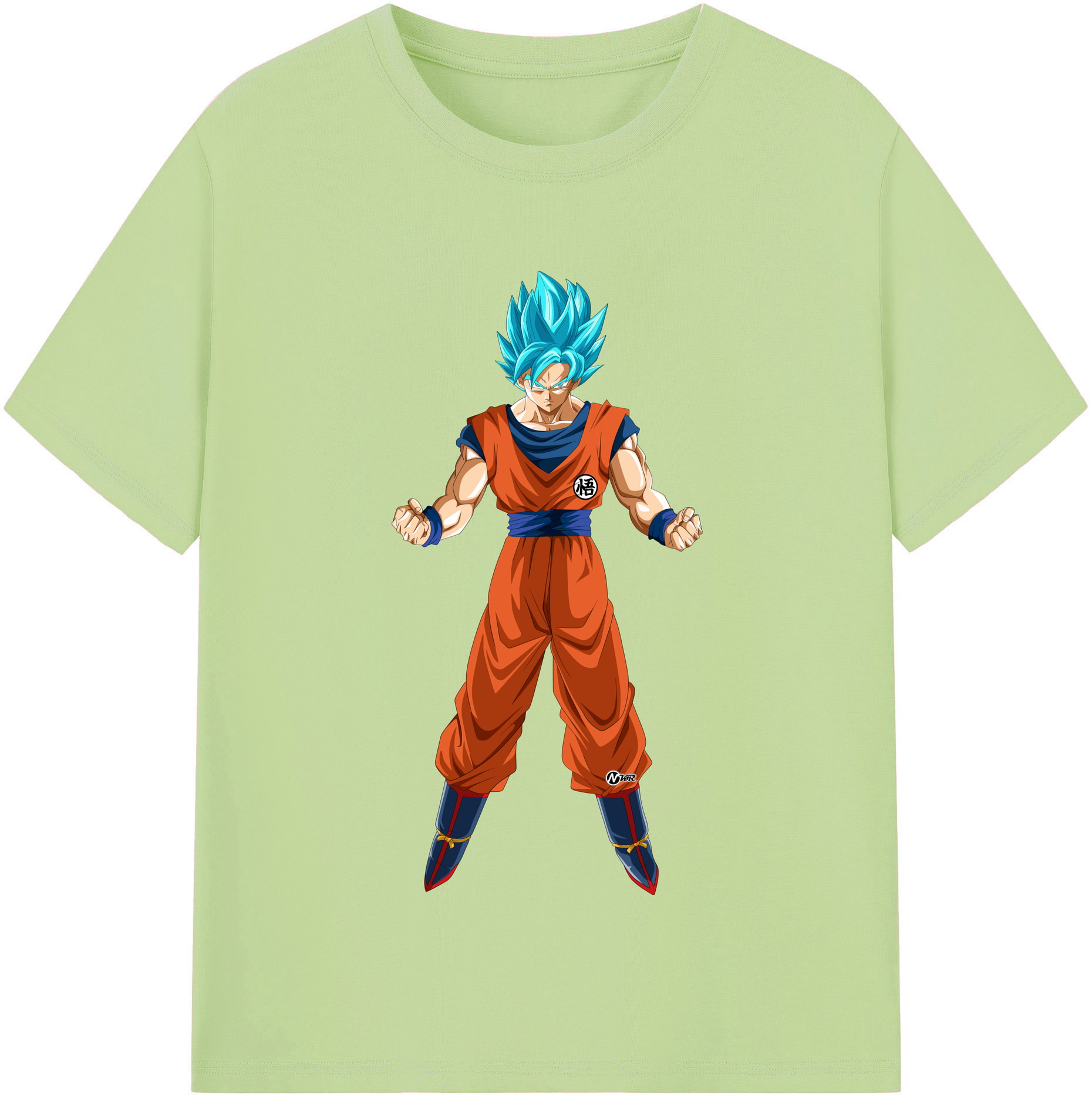 （画像用） ドラゴンボール 孫悟空（そん ごくう）Son Goku カカロット DRAGON BALL Kakarotto 綿100％半袖Tシャツ（フロントプリント）